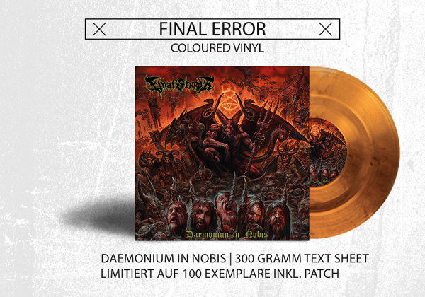 KKR129 - Final Error "Daemonium in Nobis" Vinyl